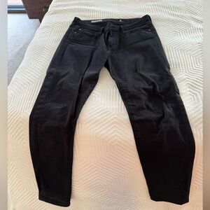 AG black jeans straight ankle